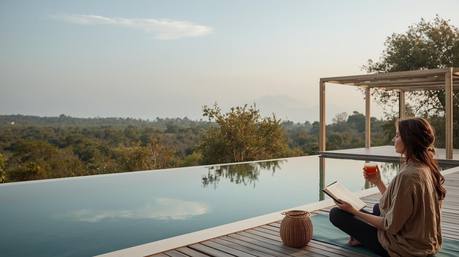 Mindful wellness travel experience in India focused on relaxation and self-care